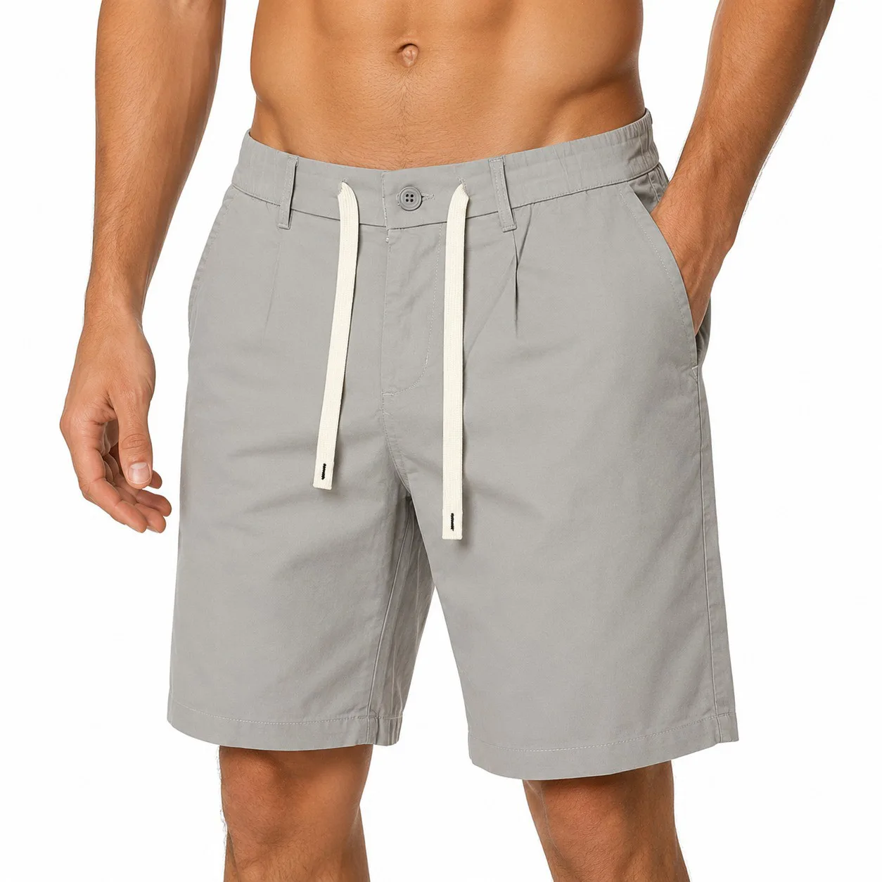 Gray Classic Shorts