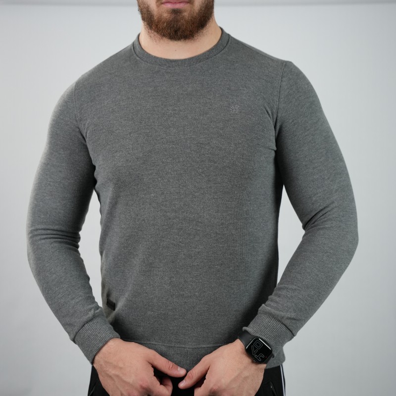 t-shirt  grey masimo dutti soft wool
