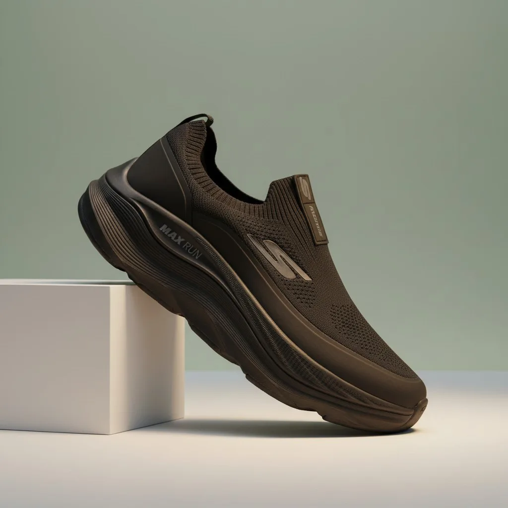 Black Max Run Skechers