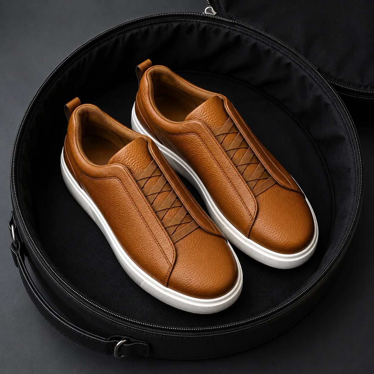 havane desai zegna shoes leather