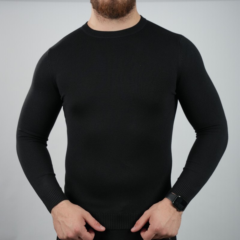 corole black normal neck  soft wool