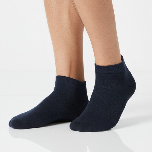 socks navy low dundar bambuu