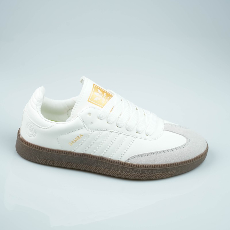 adidas samba full white