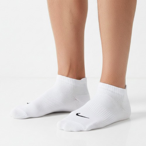 socks 3 pieces white low nike cotton