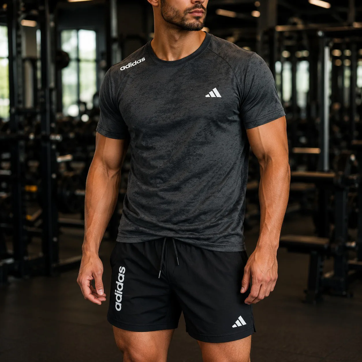 Black Graphite Adidas Set