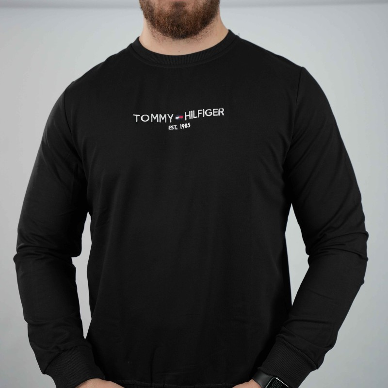 t-shirt black tommy hilfiger  thin cotton