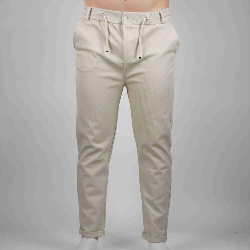 pant beige zara cotton
