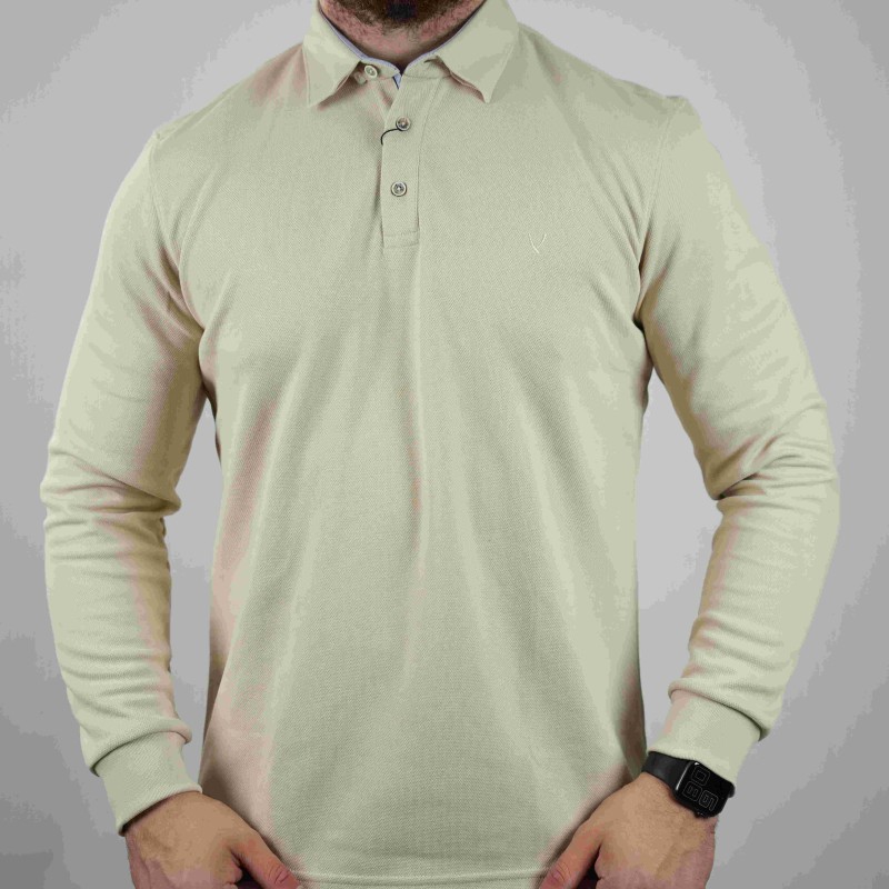 polo beige venezia cotton