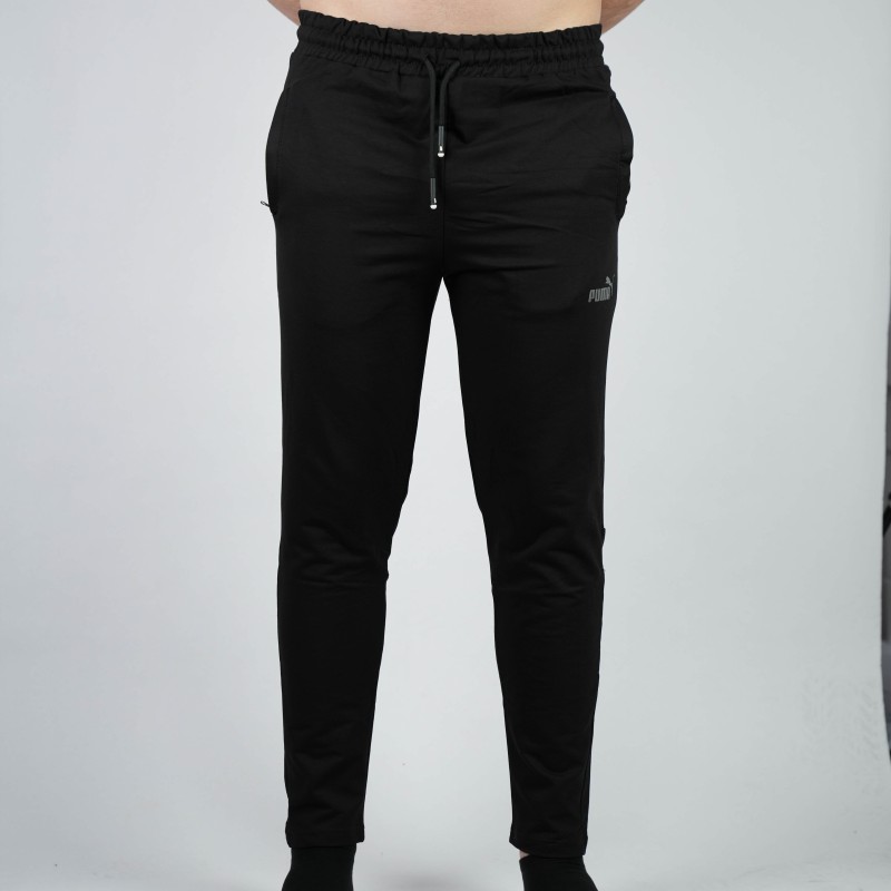 sweatpant puma black  slim fit