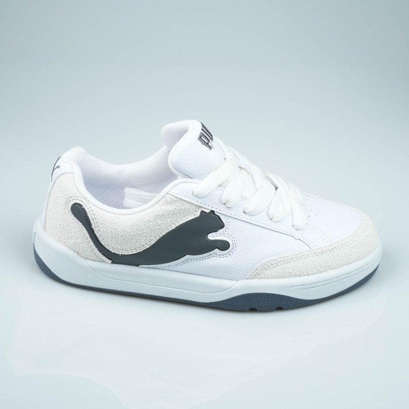 shoes  white white grey puma