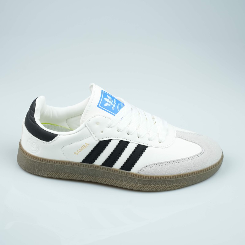 adidas samba white black
