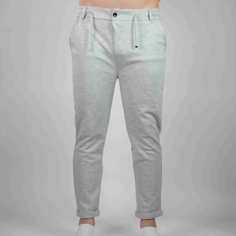 pant light grey zara cotton