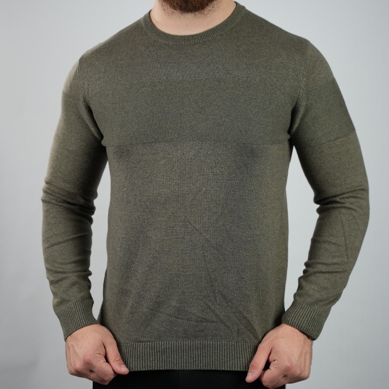 t-shirt  green di rossi pure wool