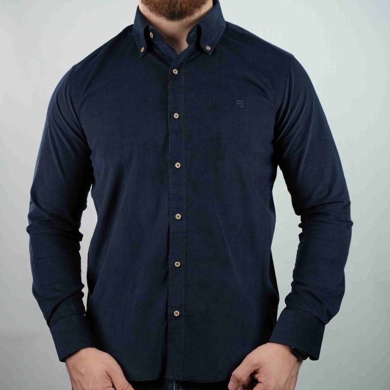 shirt navy di rossi thick cotton towel