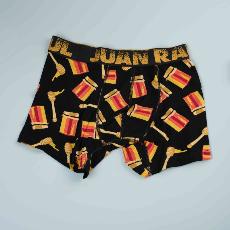 boxer black orange honey  juan raul