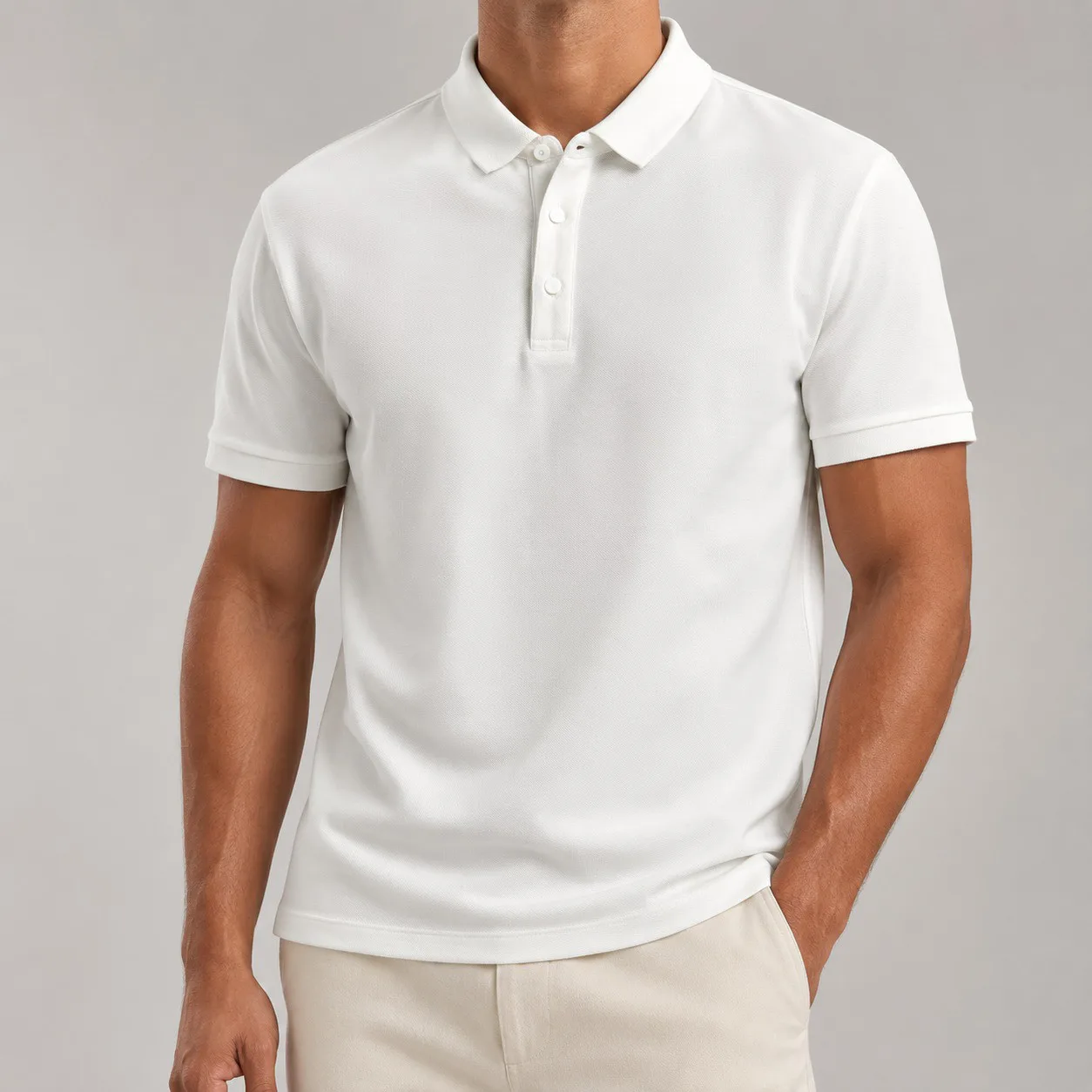 White Di Rossi Polo