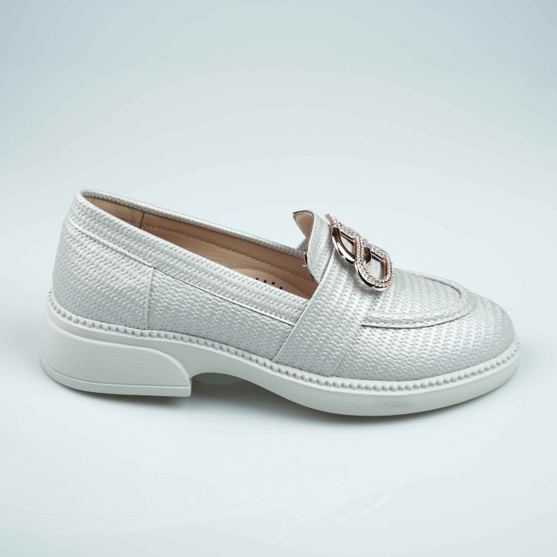 heels gucci silver meduim heel