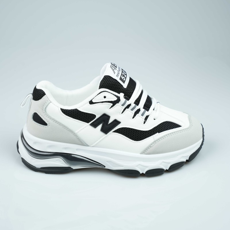 shoes  white black nb 520