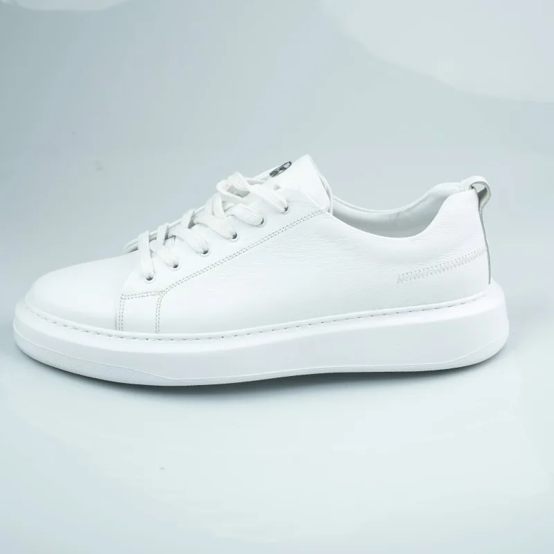 tripy full white  pure leather big size
