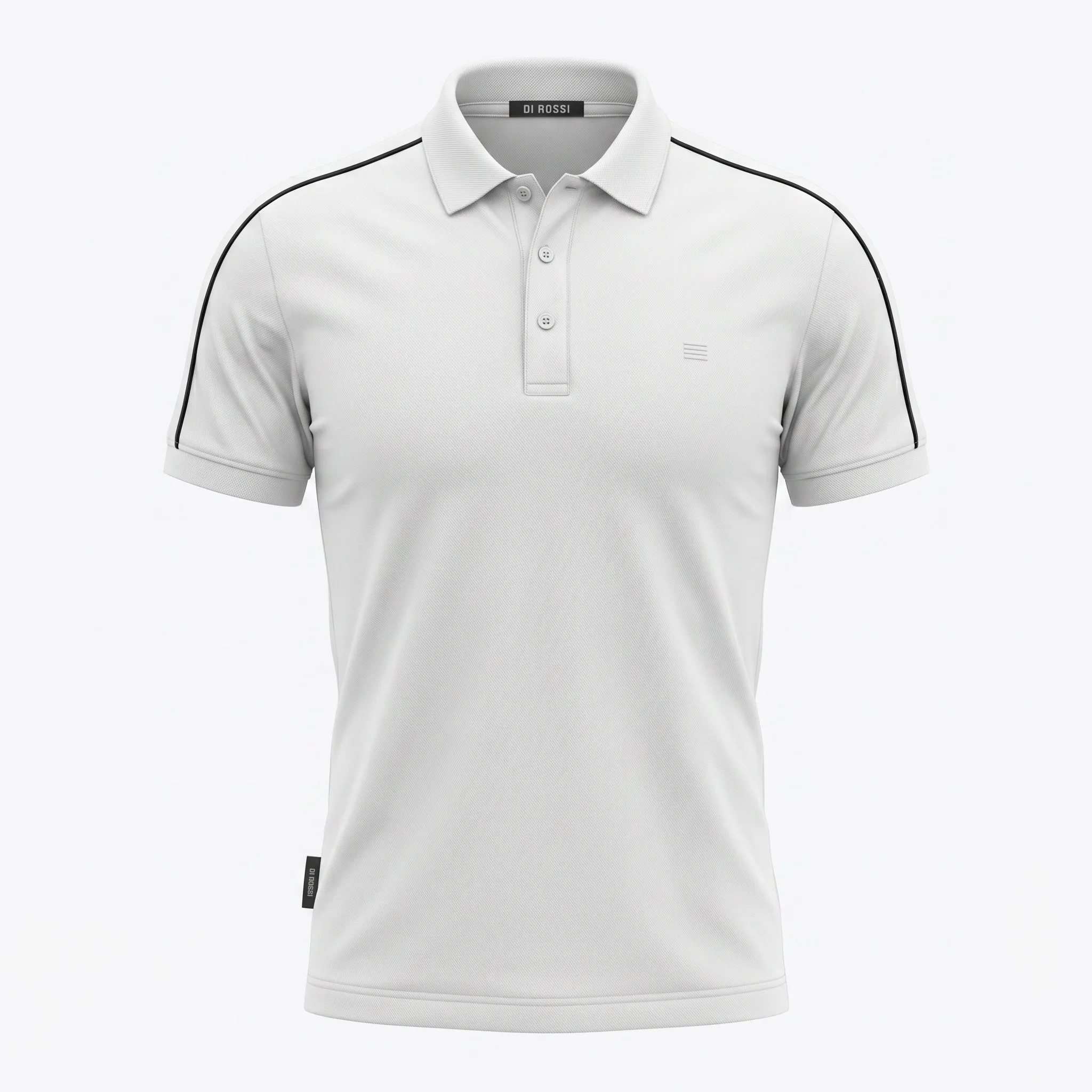 White Polo Di Rossi