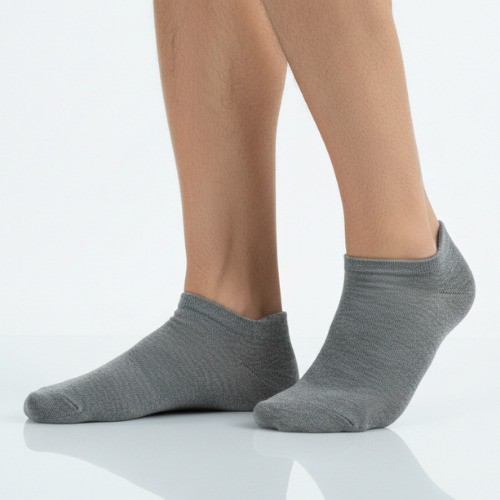 socks dark grey moxan juan raul low bambuu
