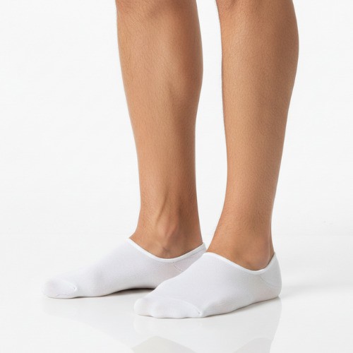 socks white juan raul low cotton