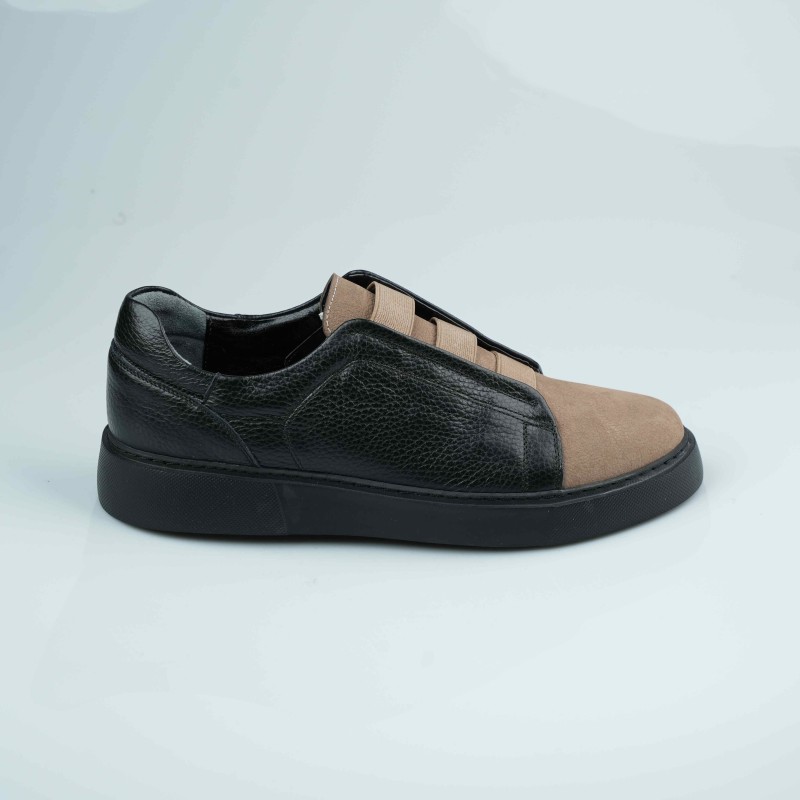 jammal black beige zegna model