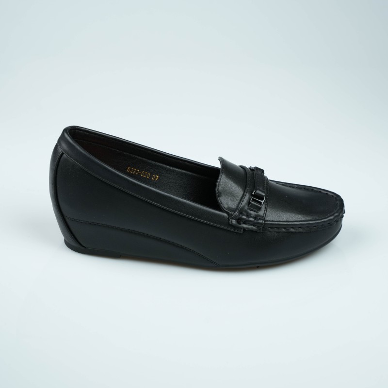 medical heels black high height