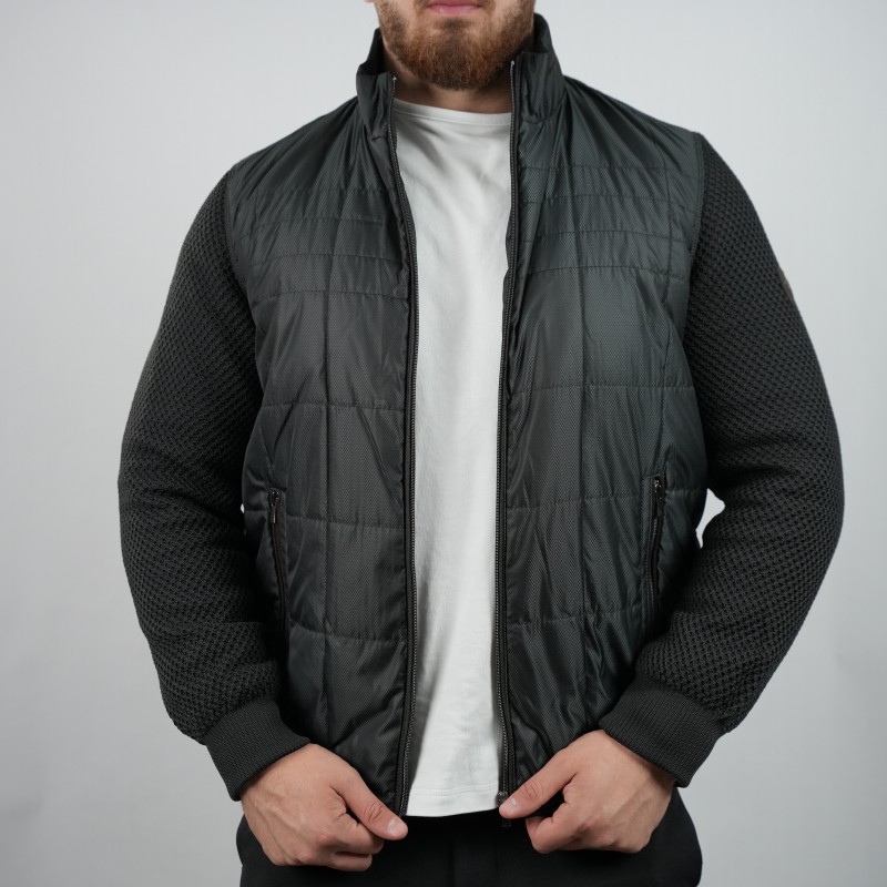 jacket olive green hi men 3415 cotton mask