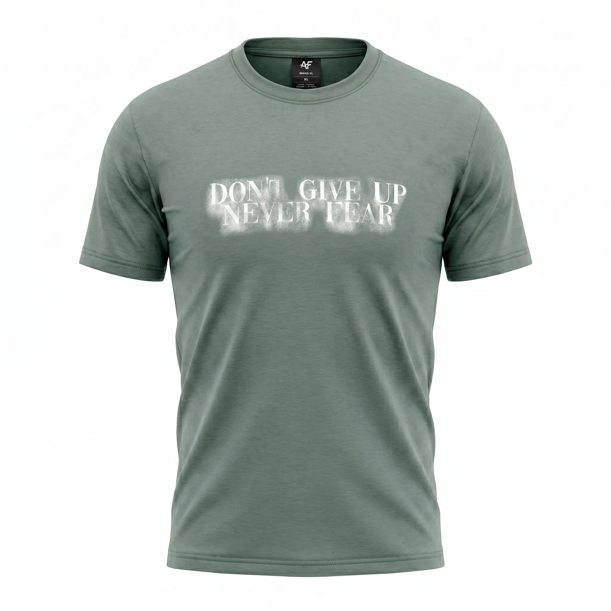 Soft Mint Don't Give Up T-Shirt