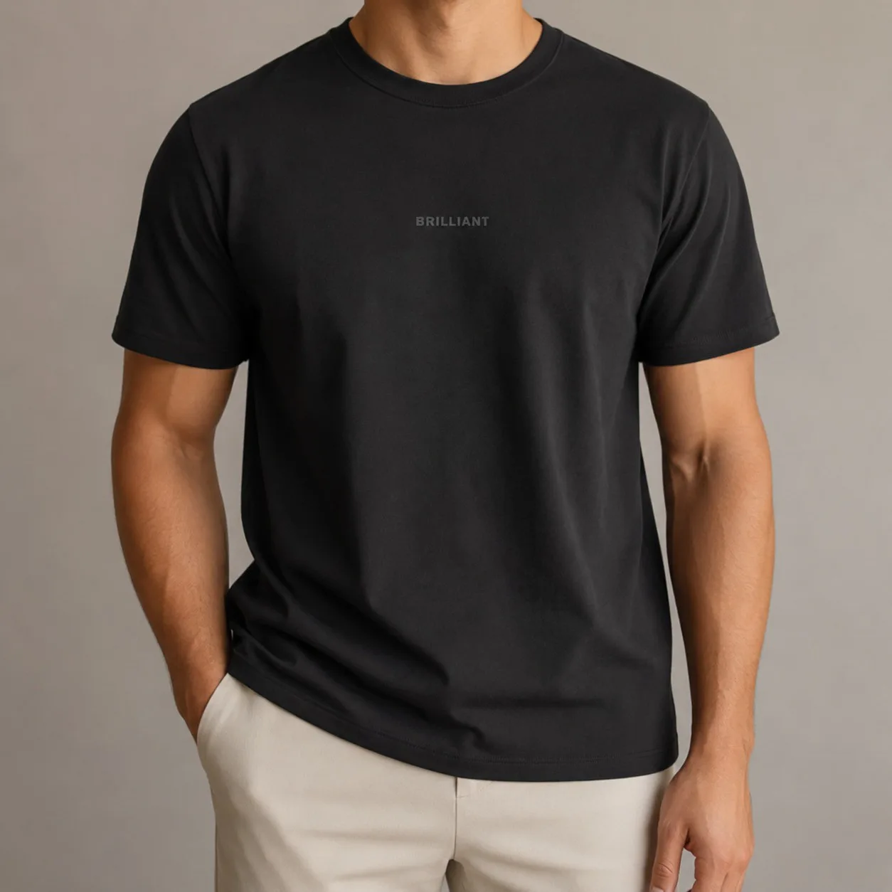 Black BRILLIANT Di Rossi T-Shirt