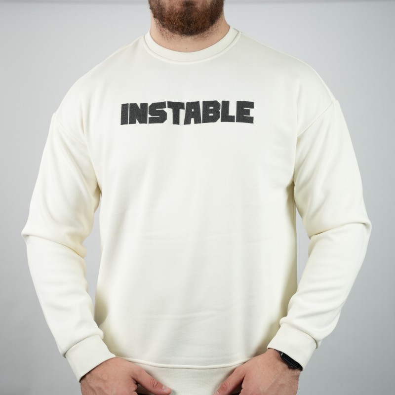 t-shirt beige instable oversize woolen towel inside